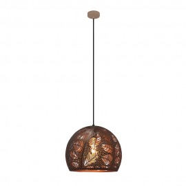 CLA-Botanica: Embossed Dome Shape Pendant Lights